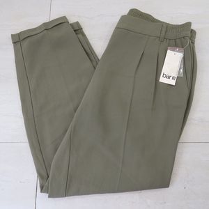 Bar III Womens Pants Dust Olive Green Size M Work Career